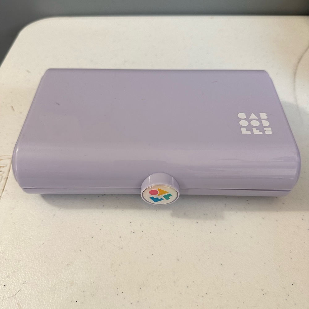 Caboodles Purple Makeup Organizer